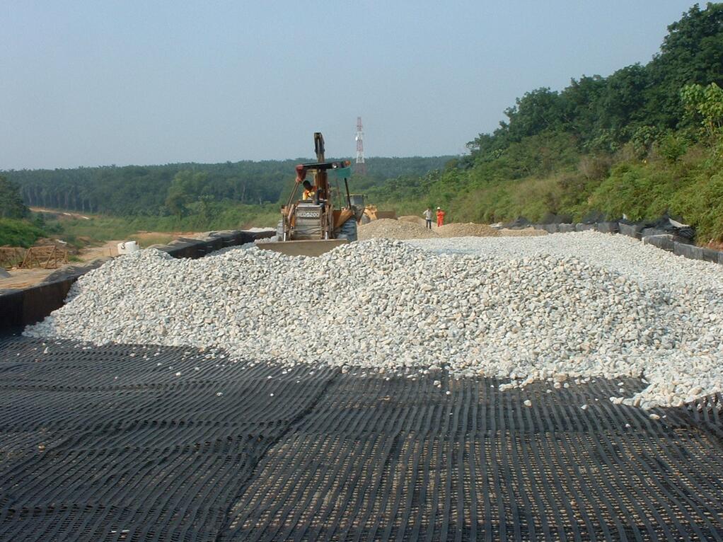 地基加固 路面加固 边坡防护 聚酯土工格栅